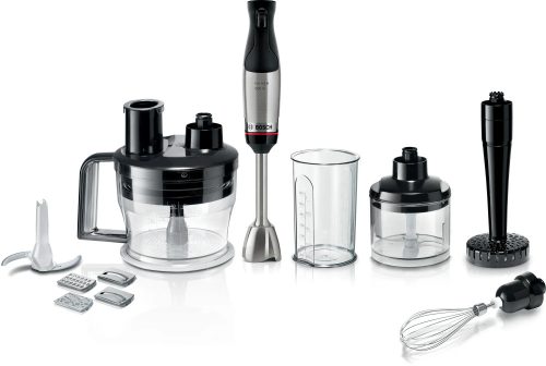 Bosch MSM6M673 ErgoMaster botmixer készlet, 1000 Watt, fokozatmentes, inox - fekete