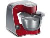 Bosch MUM5X720 konyhai robotgép szett, 1000Watt, 7 sebesség, 3.9liter, piros-inox