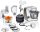 Bosch MUM5XW40 Serie 4 konyhai robotgép mérleggel, 1000W, 3.9 liter, 2.7kg, 7 fokozat, pezsgő-fehér