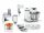 Bosch MUMS2EW40 Serie 2 konyhai robotgép, 700Watt, 3,8literes tál, 4 sebesség, fehér