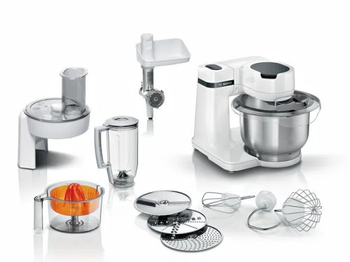 Bosch MUMS2EW40 Serie 2 konyhai robotgép, 700Watt, 3,8literes tál, 4 sebesség, fehér