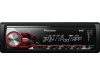 Pioneer MVH-280FD nagy teljesítményű, mechanika nélküli fejegység, 4x100Watt, piros