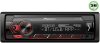 Pioneer MVH-S420BT mechanika nélküli autóhifi fejegység, BT, USB/AUX, piros