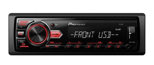 Pioneer MVH-09UB autórádió, 1 DIN, AUX, USB, 4 X 50 W, 24 FM