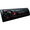 Pioneer MVH-230BT autórádió, 1 DIN, Bluetooth, AUX, USB, 4 X 50 W, 24 FM