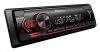 Pioneer MVH-S120UI USB/AUX Mechanika nélküli fejegység, 1DIN, piros, Android, iPhone, Spotify