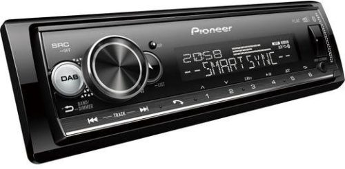 Pioneer MVH-S520DAB autóhifi fejegység, DAB rádió, FLAC, Android és IOS csatlakozás, 1 DIN