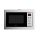 Midea MW20DIX beépíthető grilles mikrohullámú sütő, 20liter, 1000/800Watt, inox