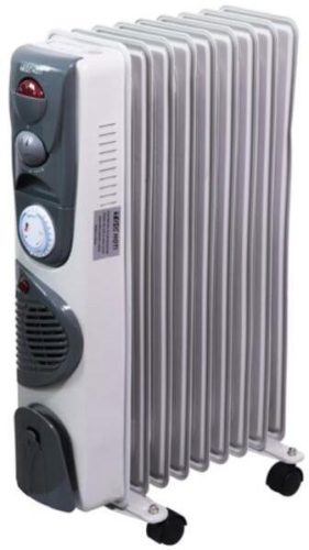 Too OFR-9-1500-343TF 9 tagú elektromos olajradiátor ventilátorral, 2000 W