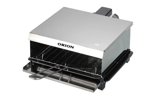 Orion OREG-106BC Retro party grill, melegszendvics sütő, 800Watt, rozsdamentes acél