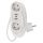 Emos P0221U hálózati elosztó, 2 aljzat, 2 USB-A, USB-C 1,5méter, 3x1,5mm2, 250V, 16A