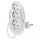 Emos P0322 hálózati elosztó, 3 aljzat, 2méter, 3x1mm2, max.250V/16A, IP20, gyerekzár, fehér