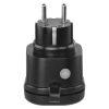 Emos P5532 Gosmart okos kültéri konnektor, 16A, 3680W, IP44, Wi-Fi, (IP-3006S), fekete