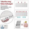 Emos P56PR3 TRIO radiátor alá helyezhető ventilátor, 35 x 2,5 x 7 cm, 36 m3/h, <20 dB, szabályozható (3 db/csomag)