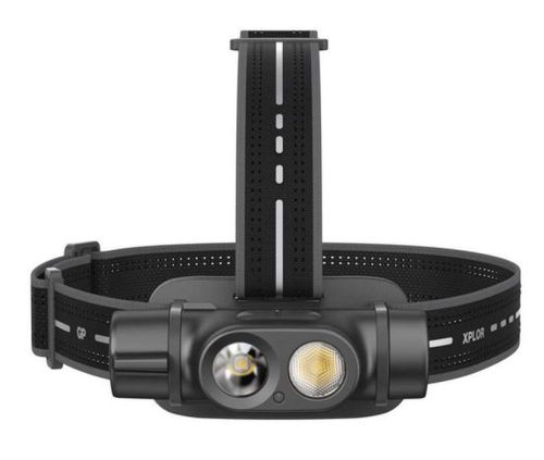 GP PHR19 fejlámpa, akkumulátoros, Osram SMD LED, 1200 lm, 110m hatótáv