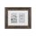 Kenro Bergamo Rustic Brown multi képkeret, 2db 10x15, faerezet hatás, barna