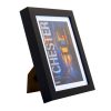 Kenro Chester Black képkeret, A4, 21x29,7cm, paszpartu méret 15x21cm, fekete