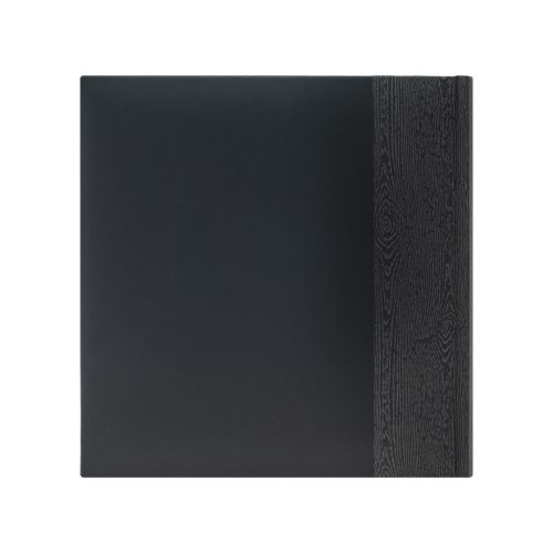 Kenro Kington fotóalbum, memo, 200db 10x15, faerezet minta, PHOTOGRAPH dombornyomott felirat, fekete