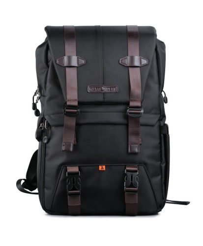 K&F Concept Beta Backpack 20 literes, fotós hátizsák, fekete barna színben