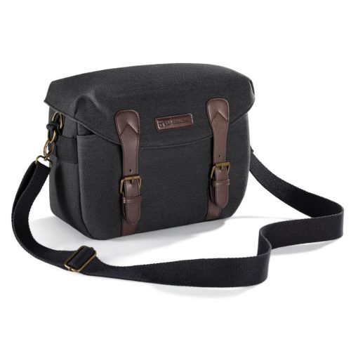K&F Concept Urban Wander 10L, fotós oldaltáska, szürke barna