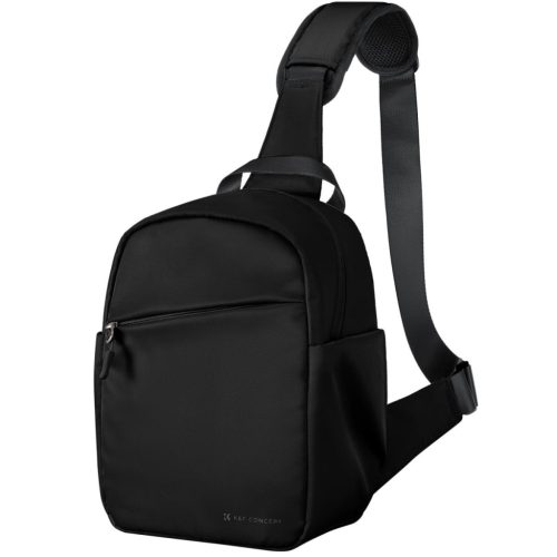 K&F Concept U08 egyvállas mini fotós hátizsák, 5L, fekete