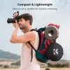 K&F Concept 5in1 derítőlap, reflektor fogantyúval 110cm (feh, fek, arany, ezüst, transp) + hordtáska