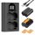 K&F Concept hordozható dupla USB-C akkumulátor NP-W235 töltő + 2db NP-W235 akkumulátor 2200mAh