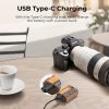 K&F Concept NP-FZ100 akkumulátor 2280mAh, USB-C csatlakozóval
