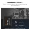 K&F Concept hordozható dupla USB-C akkumulátor BJ-11 töltő + 2db DB-110 akkumulátor 1100mAh