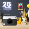 Kodak Printomatic instant fényképezőgép, Zink 2x3" papírméret, fekete