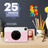 Kodak Printomatic instant fényképezőgép, Zink 2x3" papírméret, rózsaszín