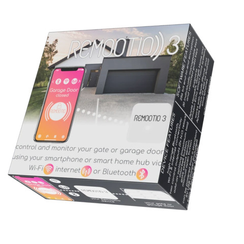 Remootio 3.0 Dual Univerzális USB, okosotthon Wi-Fis, Bluetoothos kapunyitó 20 kulcsos+vendégkulcsok