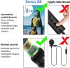 Synco Lav-S8 csiptetős, gömbkarakterisztikás kondenzátor mikrofon