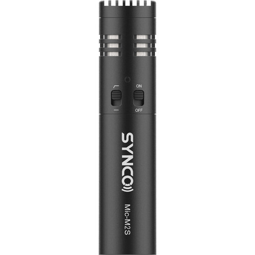 Synco Mic-M2S kardioid kondenzátor mikrofon, TRS és TRRS csatlakozóval