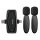 Ulanzi A020GBB1 V6 3-in-1, 2db vezeték nélküli lavalier mikrofon, lighting, usb-c, 3.5mm jack