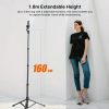 Ulanzi ZB64Z selfie állvány, monopod, telefontartó és bluetooth adapter, 160cm max magasság, fekete