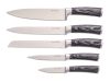 Késkészlet G21 Gourmet Stone 5 db + bambusz késtartó