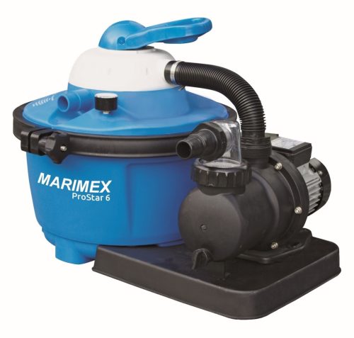 Marimex ProStar 6 medence víz szűrő, 17kg szűrő homok tartály, max.30m3, 6m3/óra vízáramlás
