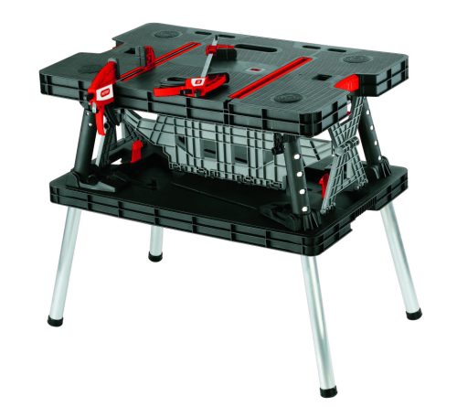 Keter Folding Work műhelyasztal, összecsukható, 85 x55cm, 75cm magasság, max.453kg