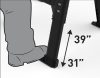 Keter ROC Pro Gear Lumber Jack Sawhorse műhelybak