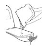 Curver Cats állateledel tároló tartály , 10 kg / 23 l