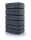 Prosperplast TOWER STONE hordó antracit 500l