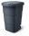Prosperplast Wheeler 95 l szemetes – antracit színű, fekete fedéllel