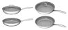 G21 Gourmet Miracle edénykészlet szűrővel, 4 darabos, rozsdamentes acél/greblon