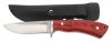 Cattara TRAPPER kés, bőr tokban, 21 cm
