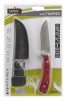 Cattara TRAPPER kés, bőr tokban, 21 cm