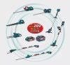 NAC JS-20-LI-ST-20V akkumulátoros dekopírfűrész, 20V, max8cm, max.2700rpm + 2Ah akku és töltő