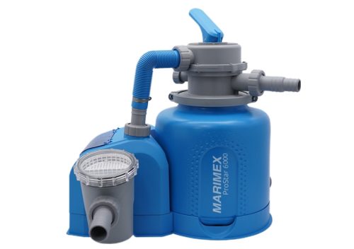 Marimex ProStar 6000 medence víz szűrő, 18kg szűrő homok tartály, max.30m3, 5.5m3/óra vízáramlás, kék
