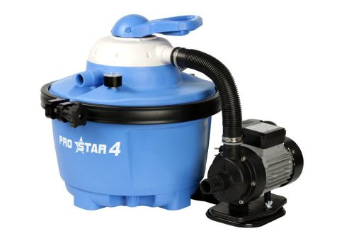 Marimex ProStar 4 medence víz szűrő, 17kg szűrő homok tartály, max.20m3, 4m3/óra vízáramlás, kék