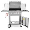 G21 California BBQ Premium line gázgrill, 4 égőfej + ajándék nyomáscsökkentő